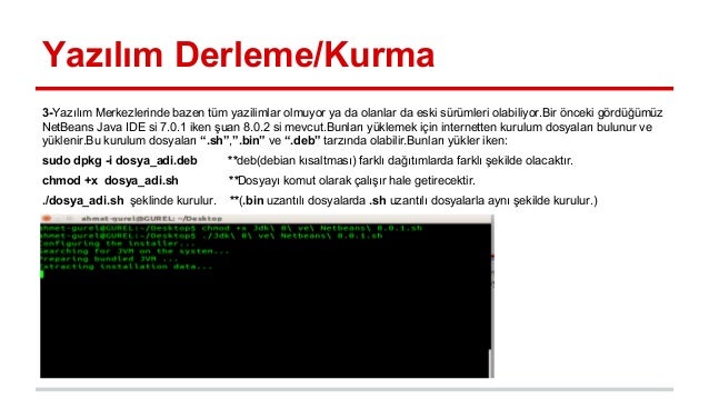 Linux sürümünün nasıl bulunacağı, temel komutlar Linux sürümünün nasıl bulunacağı, temel komutlar